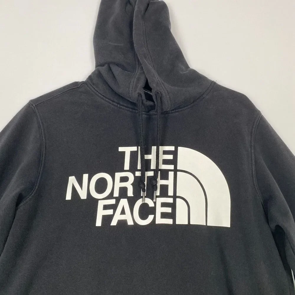 The North‎ Face Men's Hoodie Long Sleeve Half Dome Logo Pullover Sweatshirt SZ S